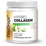 Коллаген гидролизованный в порошке DopDrops Collagen Peptides Зеленое яблоко, 455 г - изображение