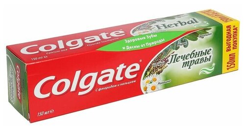 Зубная паста Colgate «Лечебные травы», ромашка, 150 мл