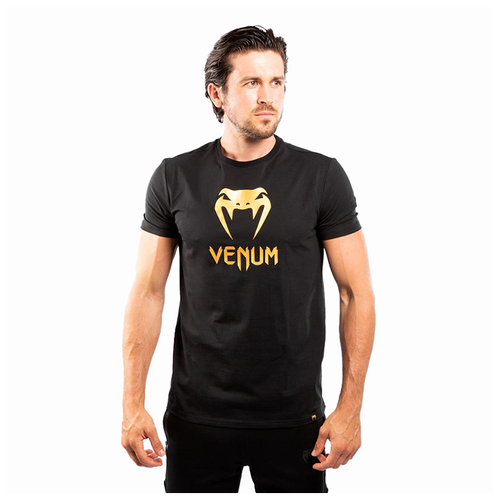 Футболка Venum, размер XXL, черный беговая футболка venum силуэт полуприлегающий размер xxl черный