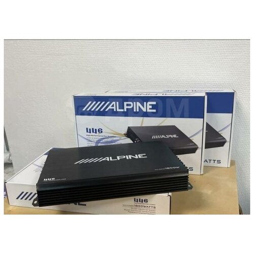Усилитель Alpine 1800w 550000₽