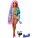 Barbie / Кукла Barbie Extra с розовыми косичками 3 шт