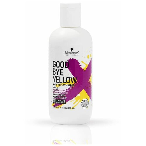 Нейтрализующий шампунь Schwarzkopf Professional Goodbye Yellow, 300 мл