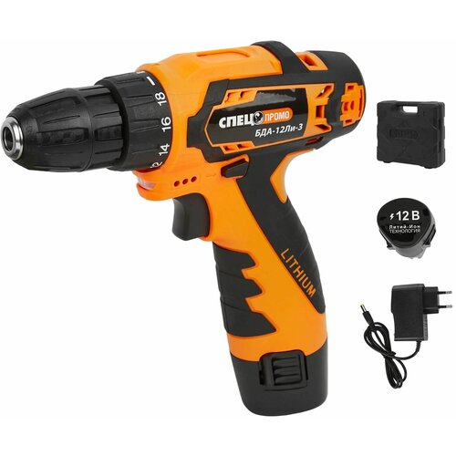Дрель-шуруповерт аккумуляторная Спец промо БДА-12ЛИ-3 315000₽