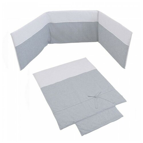 Micuna комплект в кроватку Nature TX-1650 (2 предмета) grey claire tx 1650 120х60 2 предмета белый