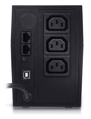 Источник бесперебойного питания Powercom Raptor, Line-Interactive, 600VA 360W, Tower, IEC, USB