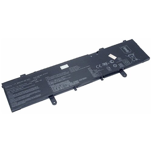 Аккумуляторная батарея для ноутбука Asus VivoBook 14 X405 X405U (B31N1632 ) 11.52V 42Wh полётный контроллер mateksys f405 minite