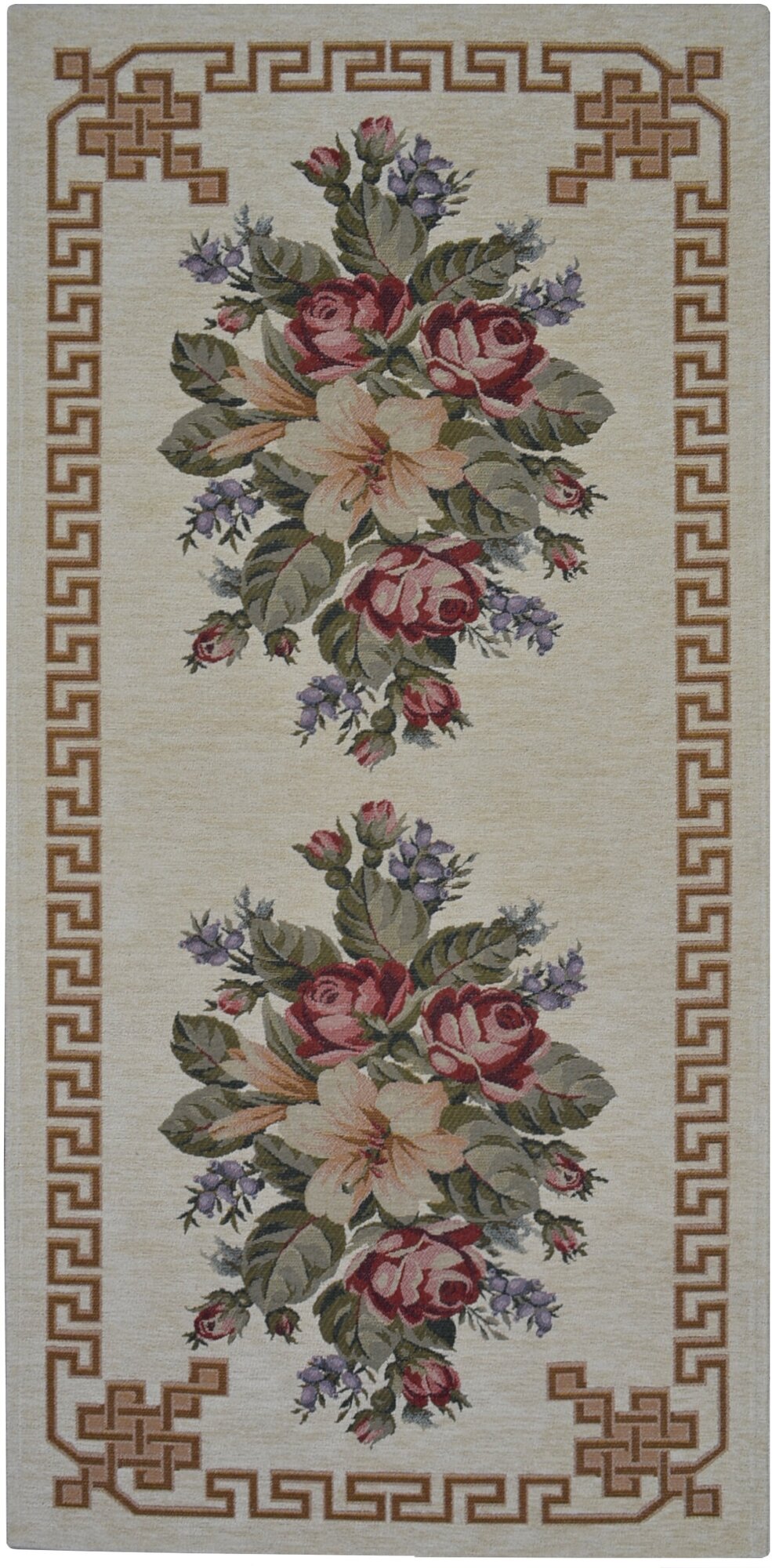 фото Тканый комнатный ковер - гобелен без ворса Арт 3 75х160/ 315 W