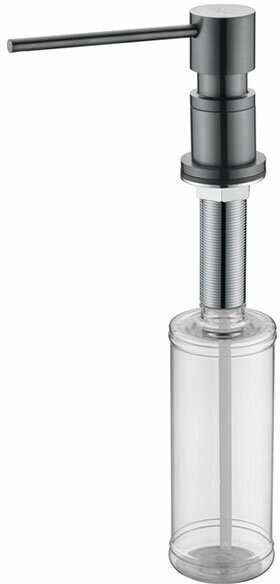 Дозатор для моющего ср-ва Paulmark KRAFT D003-GM вороненая сталь