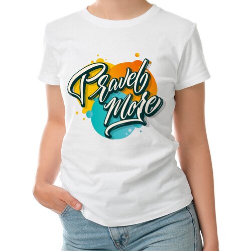 фото Футболка roly, размер s, белый