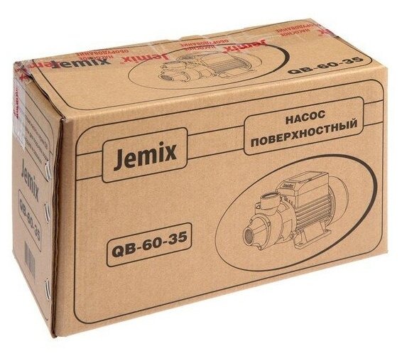 Поверхностный насос JEMIX QB-60-35 (250 Вт)