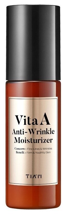 Крем-эмульсия с ретинолом TIAM Vita A anti-wrinkle moisturizer, 80 мл