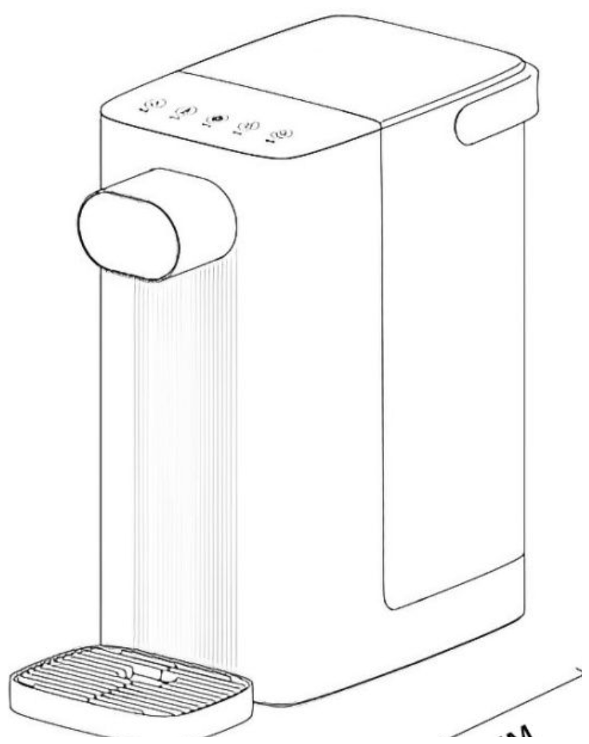 Настольный диспенсер для воды Xiaomi Scishare Water Dispenser 3L White (S2303)