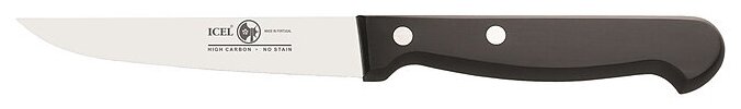 Нож обвалочный 150/270 мм. (с широким лезвием) черный TECHNIC Icel /1/, MAG - 30129