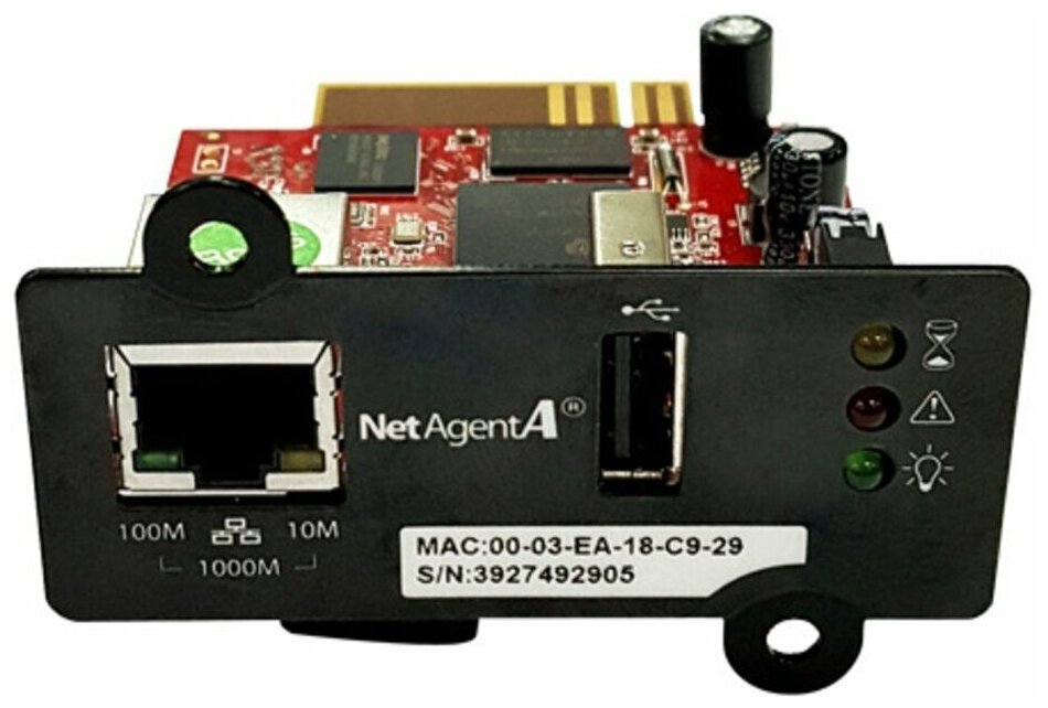 PowerCom SNMP-адаптер Powercom NetAgent 1-port (DA807)
