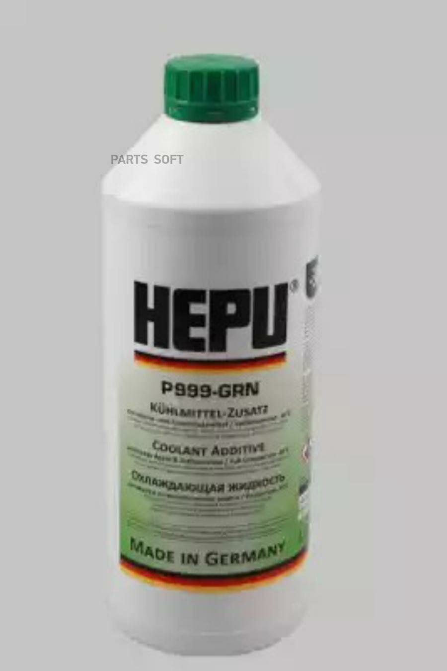 Антифриз hepu coolant g11 концентрат зеленый 1,5 л p999-grn