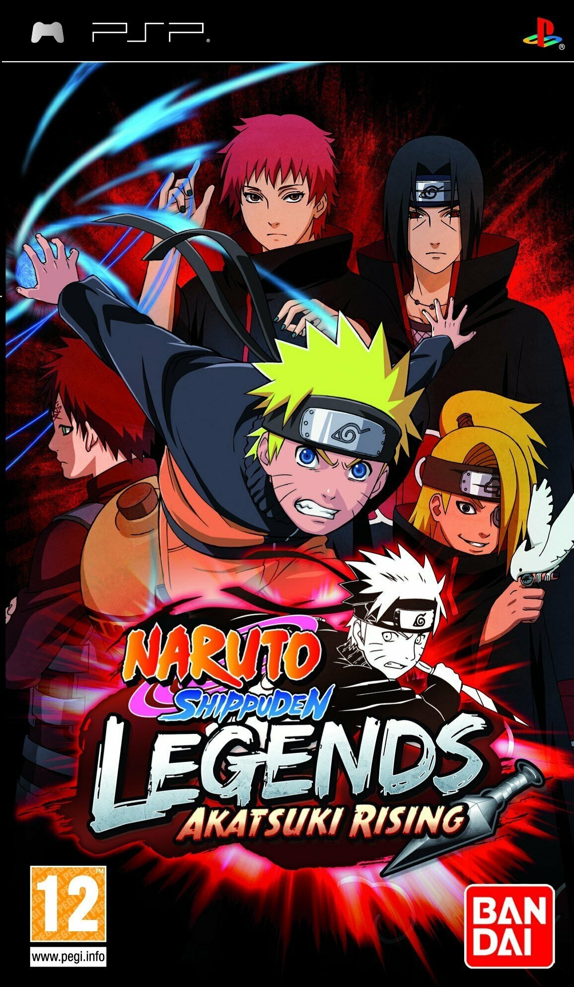 Naruto Shippuden Legends: Akatsui Rising Игра для PSP Медиа - фото №3