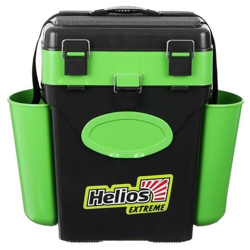 фото Ящик зимний helios fishbox 10 л, цвет зелёный