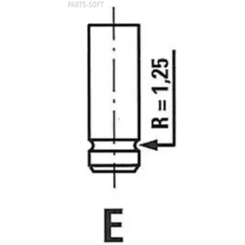 Впускной клапан Freccia R4633/SCR клапан впускной mercedes freccia арт r6630 scr