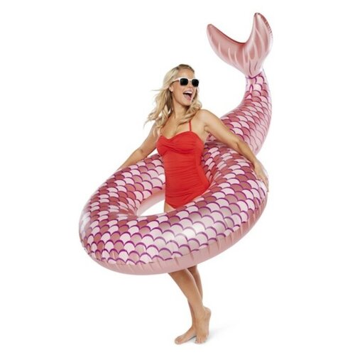 Круг надувной BigMouth Mermaid Rose Gold