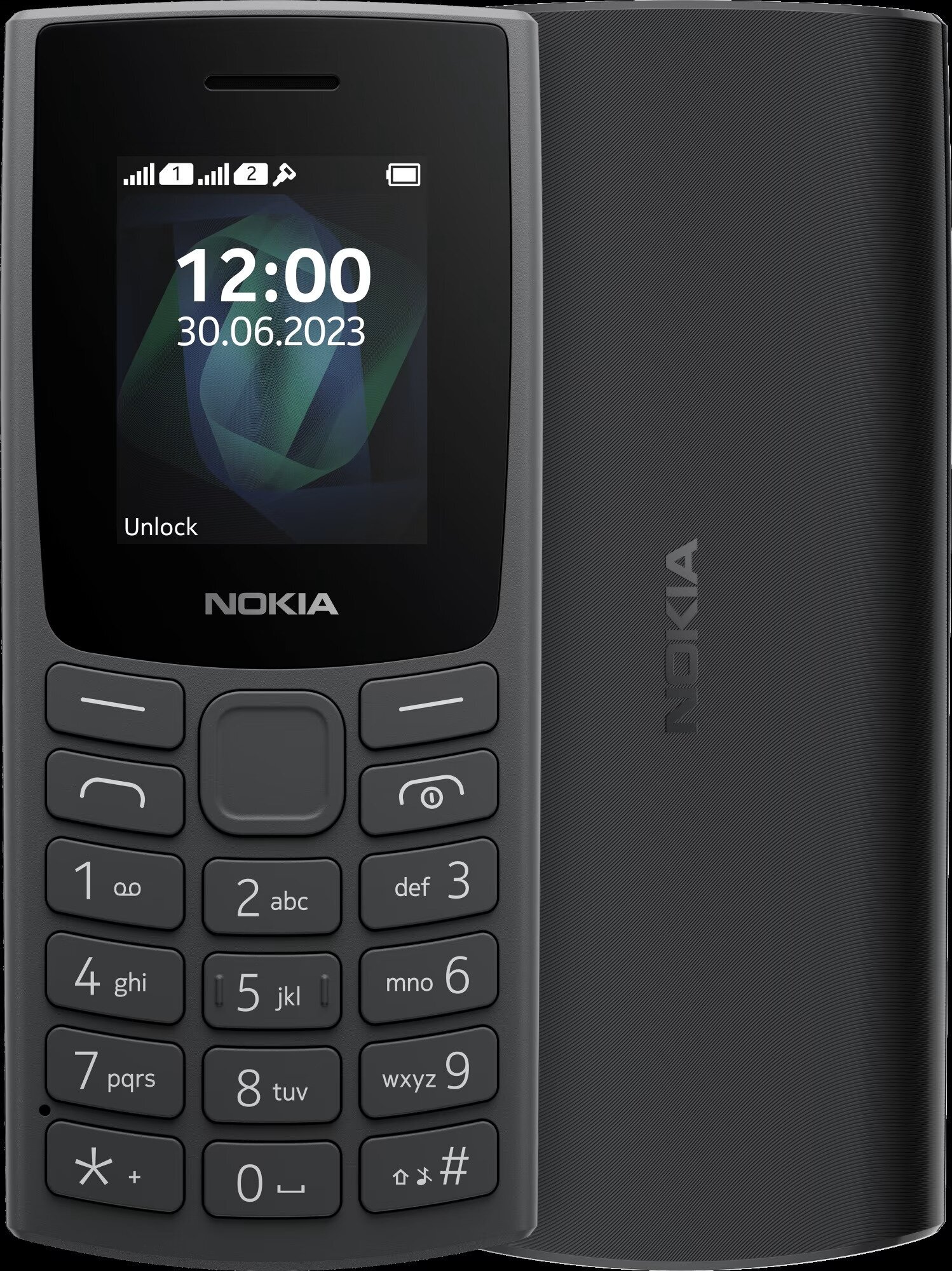 Nokia 105 TA-1557 DS EAC Charcoal . - фотография № 3