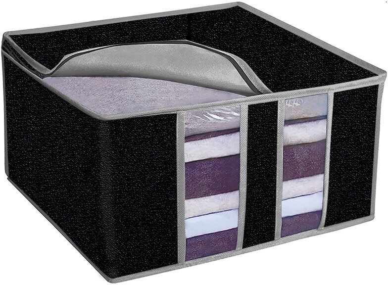 Ящик раскладной для вещей Black 40x40x25 см (312614)
