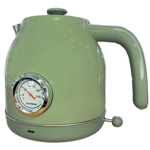 Электрический чайник Qcooker Retro Kettle 1.7L Green, СN