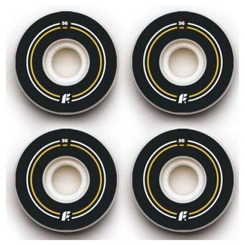 Колеса (4 штуки) для скейтборда Footwork Basic 56mm 100A (Side Cut Shape)