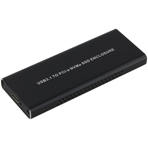 ORIENT 3550U3, USB 3.1 Gen2 контейнер для SSD M.2 NVMe 2230/2242/2260/2280 M-Key, PCIe Gen3x2 (JMS583), до 10 GB/s, поддержка UAPS, TRIM, разъем USB3.1