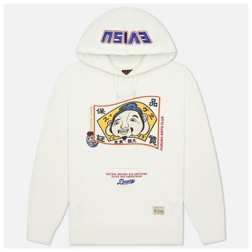 фото Мужская толстовка evisu heritage embroidered godhead flag & darumas hoodie