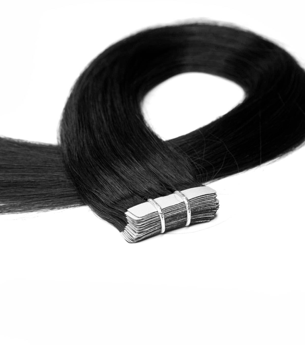 Hairshop Ленточное наращивание 1.0 50 см 5 Stars (20 лент) (Черный)