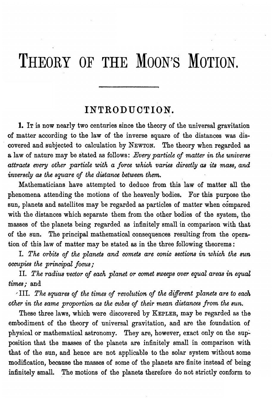 Theory of the moon's motion - фото №2