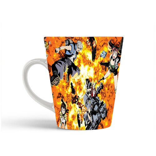 фото Кружка-латте coolpodarok metal slug 4 аниме персонажи взрывы