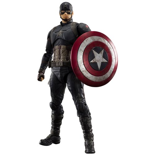Фигурка S.H.Figuarts: Avengers Endgame – Captain America Final Battle Edition (15 см)