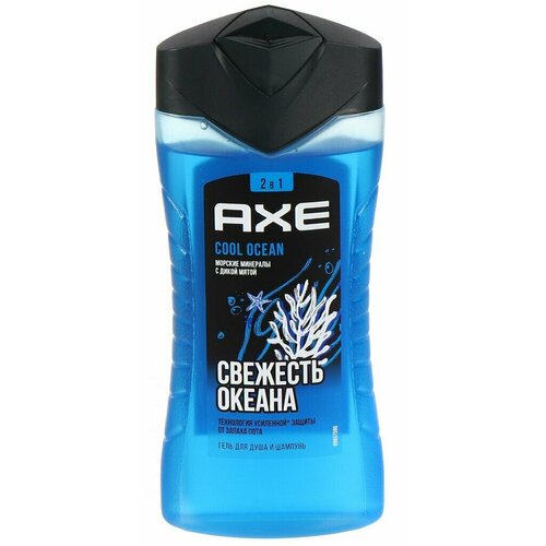 Гель для душа Axe, Свежесть океана, для мужчин, 250 мл