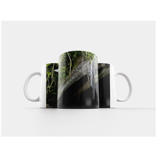 фото Кружка "сосулька, мох, зима" 320 мл lotsprints