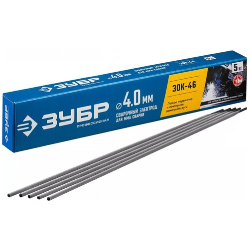 Электрод сварочный в коробке ЗУБР Профессионал 40035-40 336400₽