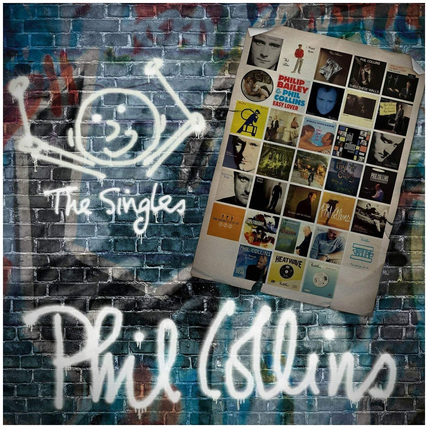 Виниловая пластинка Phil Collins. The Singles (2 LP)