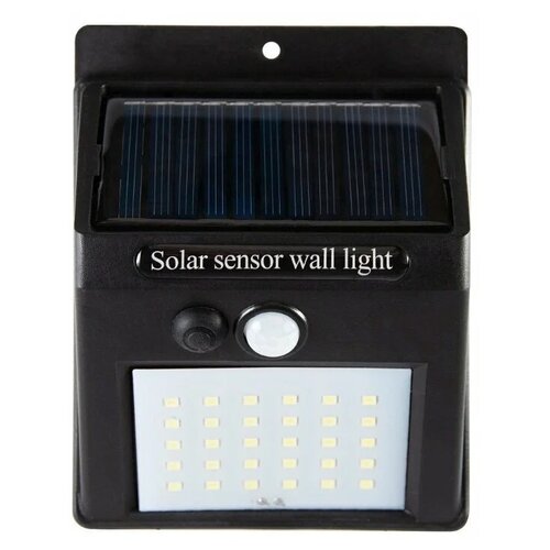 Беспроводной светодиодный светильник с 30 LED лампами на солнечной батарее и датчиком движения для дома, дачи и улицы