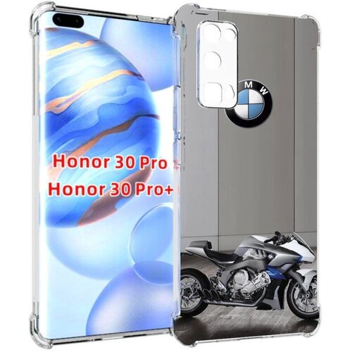 Чехол задняя-панель-накладка-бампер MyPads бмв мотоцикл для Huawei Honor 30 Pro/Honor 30 Pro plus + (EBG-AN10) противоударный чехол задняя панель накладка бампер mypads бмв bmw 2 мужской для huawei honor 30 pro honor 30 pro plus ebg an10 противоударный