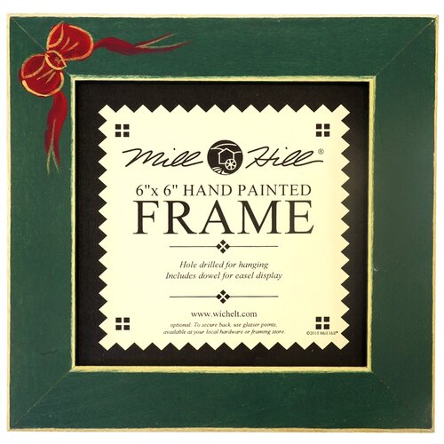 Рама Mill Hill GBFRFA8, 20.3х20.3 см, зеленый матовый