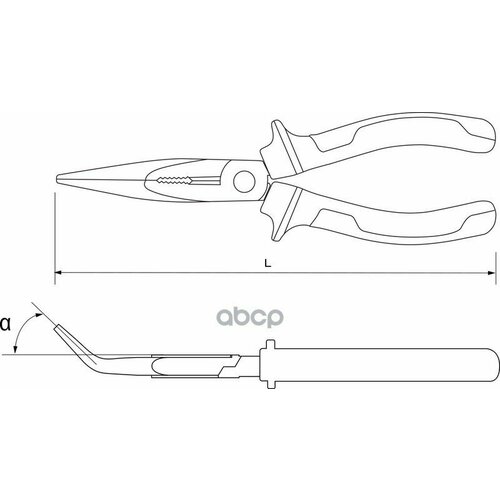 Пассатижи Загнутые THORVIK арт. BNP0150