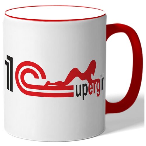 фото Кружка 1с supergirl drabs