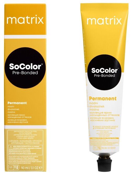 МATRIX Краска SOCOLOR BEAUTY 6MR темный блондин мокка красный