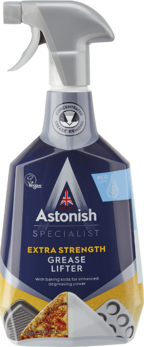 Astonish Specialist Extra Strength Grease Lifter Спрей универсальный для удаления жира на основе соды 750 мл