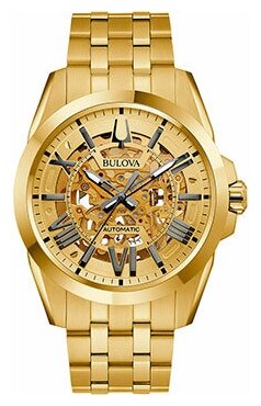 Наручные часы BULOVA Часы Bulova 97A162, золотой