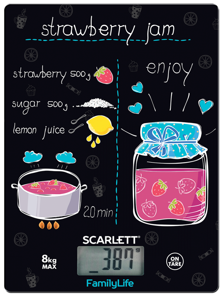 Весы кухонные Scarlett SC-KS57P90 .