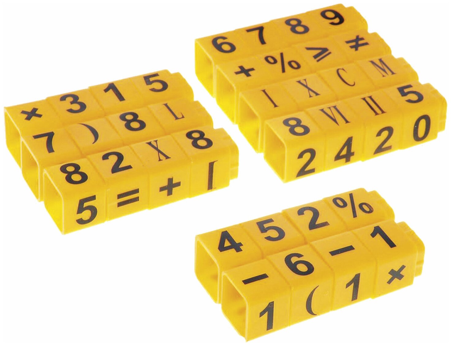 Учебное пособие Смышленый "Умные кубики. 1, 2, 3, 4, 5", для обучения математике (Т-0282)