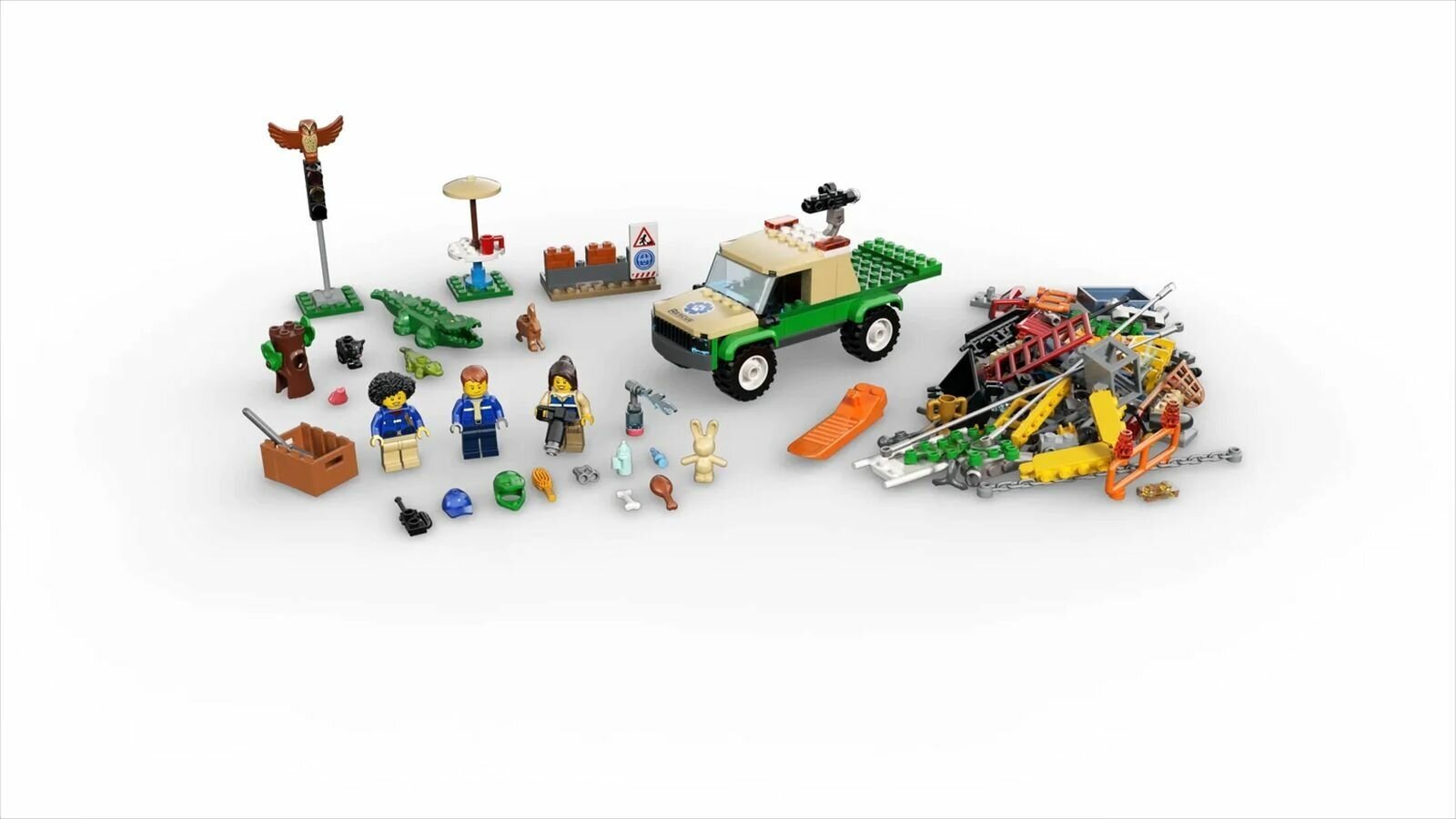 Конструктор Lego City Missions Wild Animal Rescue Missions [60353] - фото №5