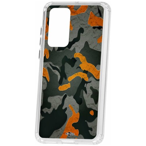 фото Чехол на huawei p40 kruche print камуфляж / чехол для huawei / чехол с рисунком / чехол с принтом / чехол для хонор / чехол для хуавей / бампер на хуавей / чехол накладка для хонор / противоударная накладка для honor huawei / защита для honor / защита на huawei / cиликоновый чехол для huawei honor / пластиковый чехол на huawei / защитный чехол для honor / чехольчик / защита телефона / ударопрочный чехол кruче