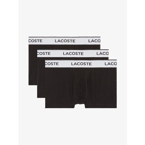Трусы LACOSTE, 3 шт., размер XL, черный